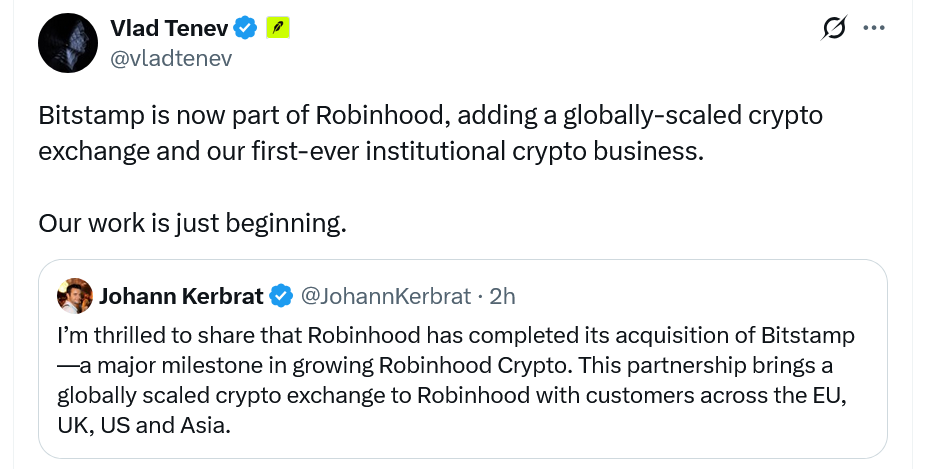 Robinhood CEO'su Vladimir Tenev